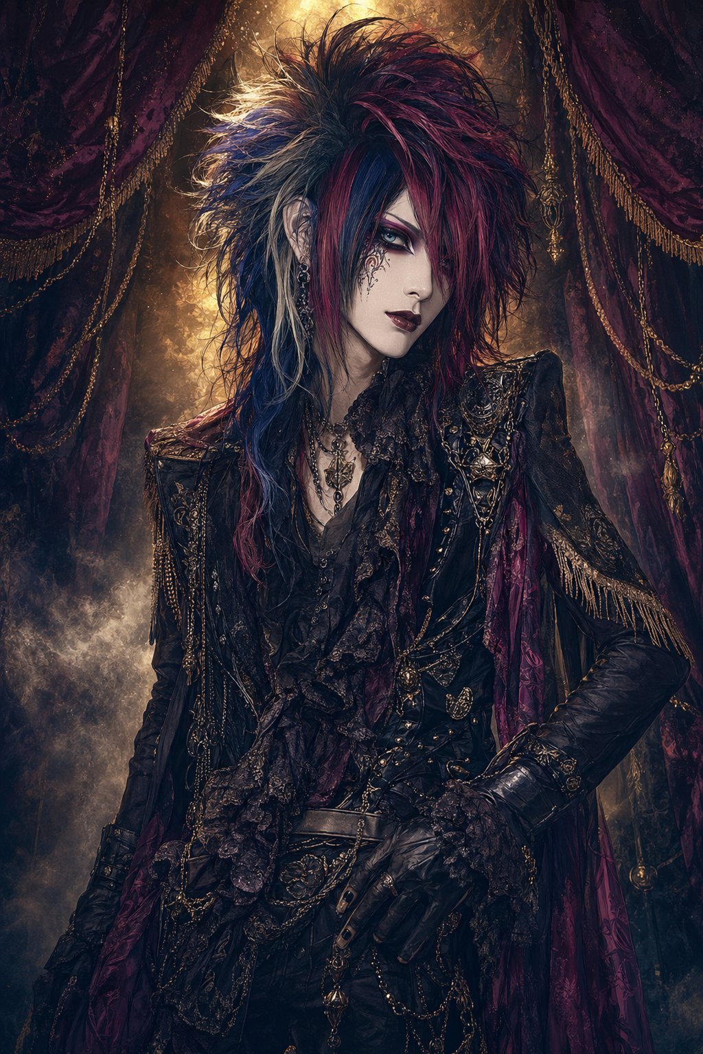 visual kei treats costume makeup and stage persona as inseparable from the music itself