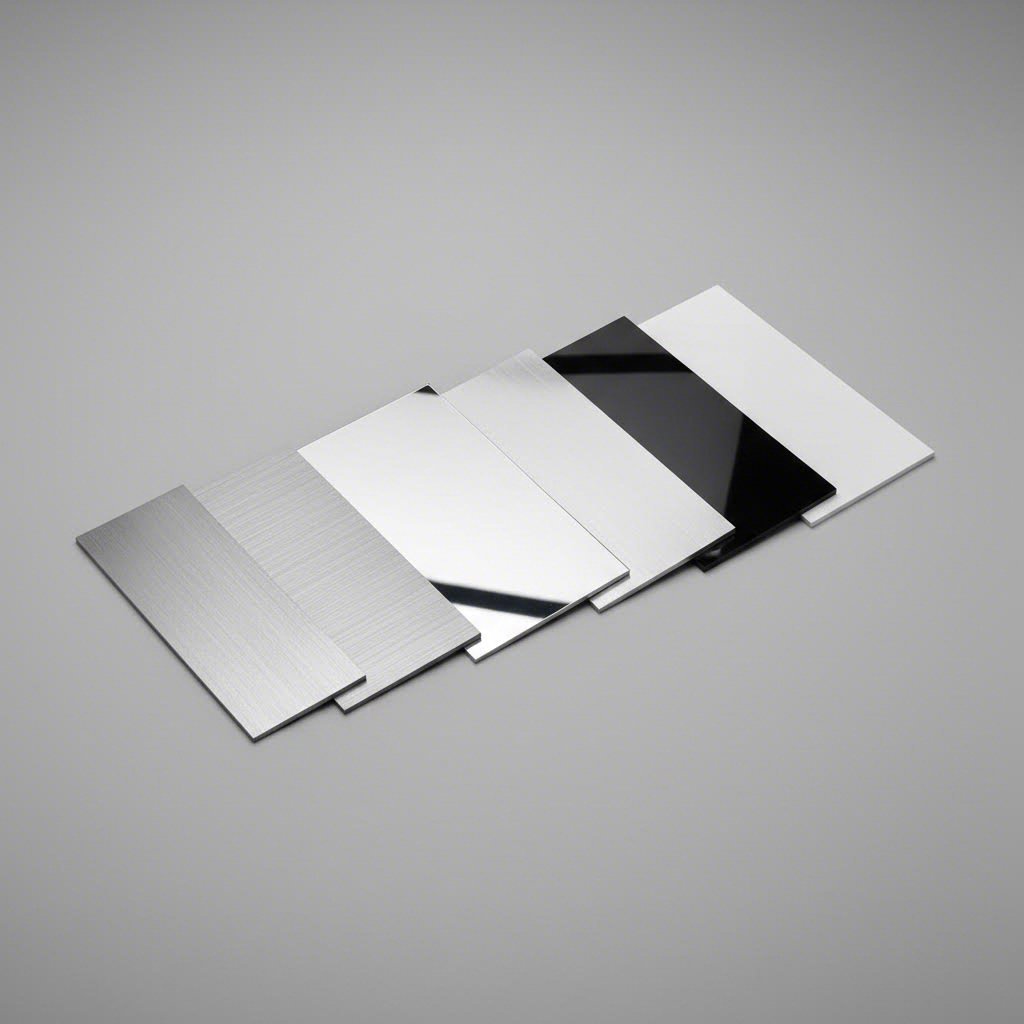 aluminum surface finishes range from mill finish to anodized and powder coated options