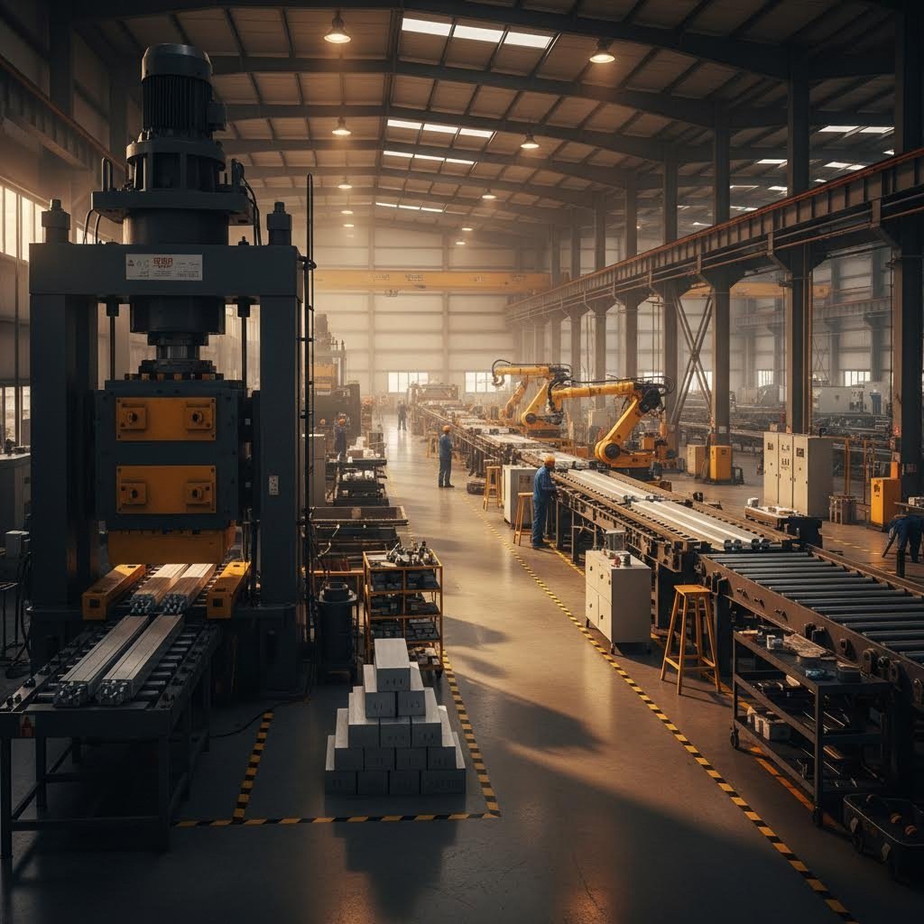 modern extrusion facilities combine precision equipment with comprehensive finishing capabilities