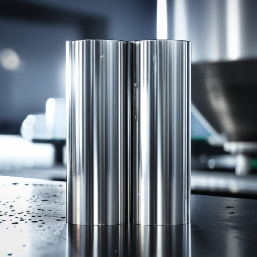 304 and 316 stainless steel tubes highlighted for different environmental uses