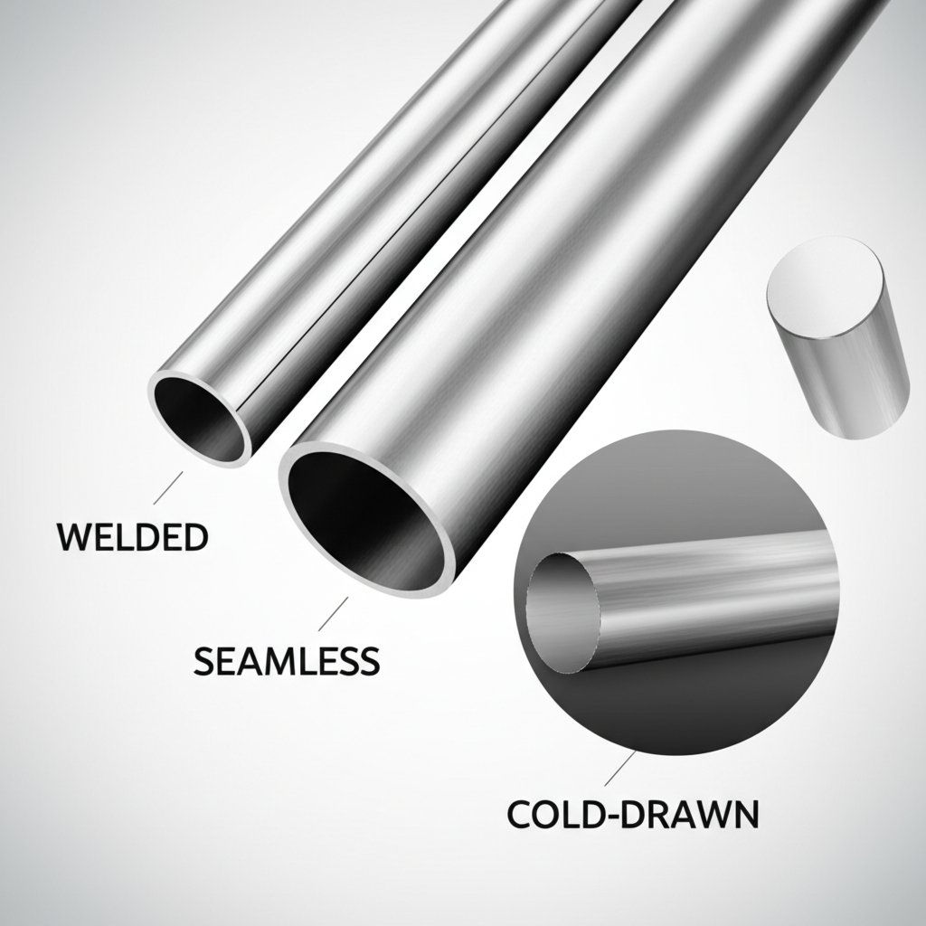 comparison of welded seamless and cold drawn stainless steel tubing types