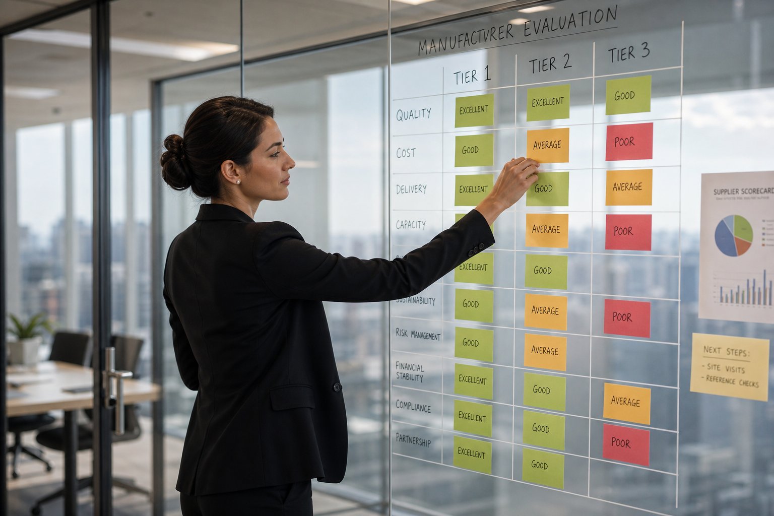 structuring manufacturer comparisons by tier helps buyers cut through marketing noise and focus on real differentiators