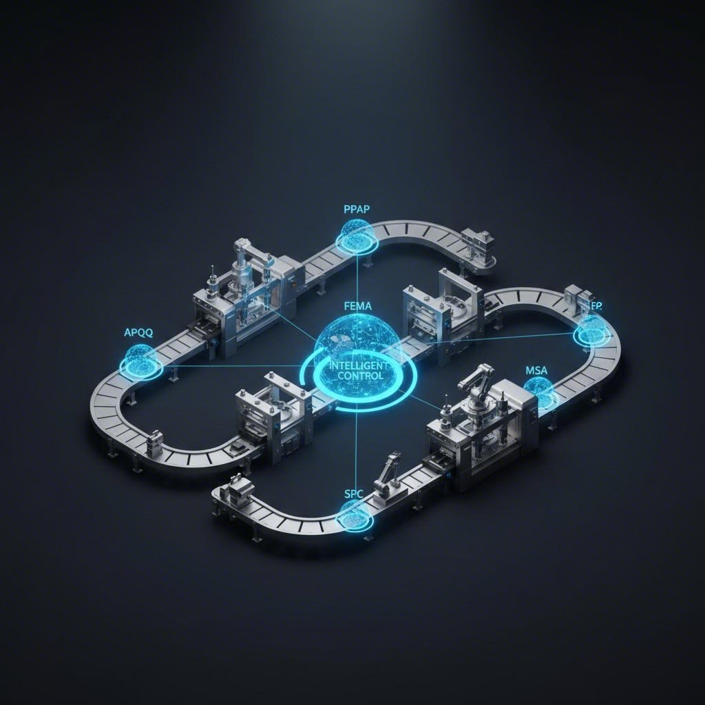 Overview of automotive stamping quality control integrating IATF 16949 core tools