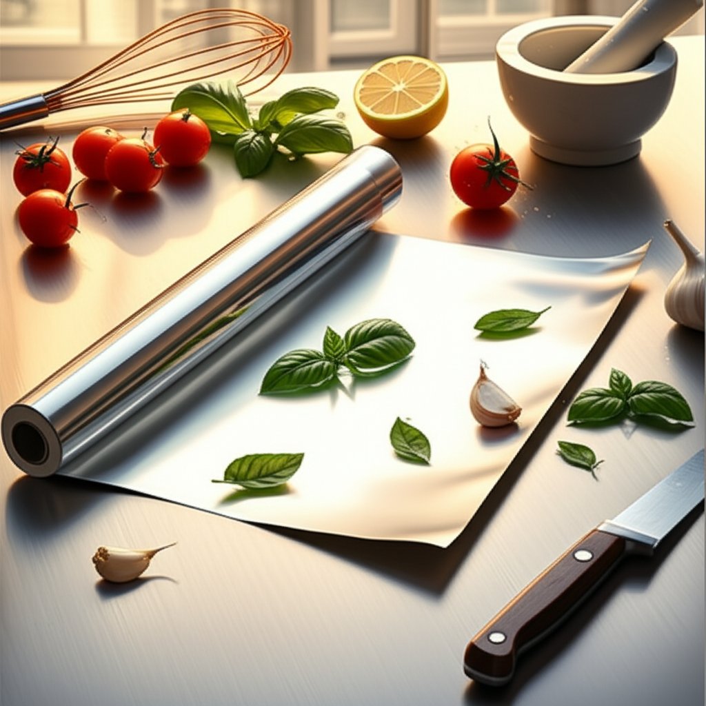 aluminum foil is a versatile kitchen essential used for cooking baking and food storage