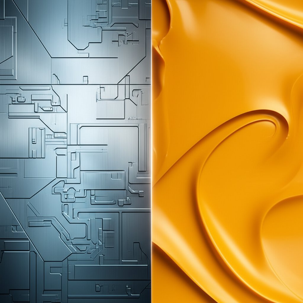 visual comparison of tool steel and tooling board materials used in cnc mold making