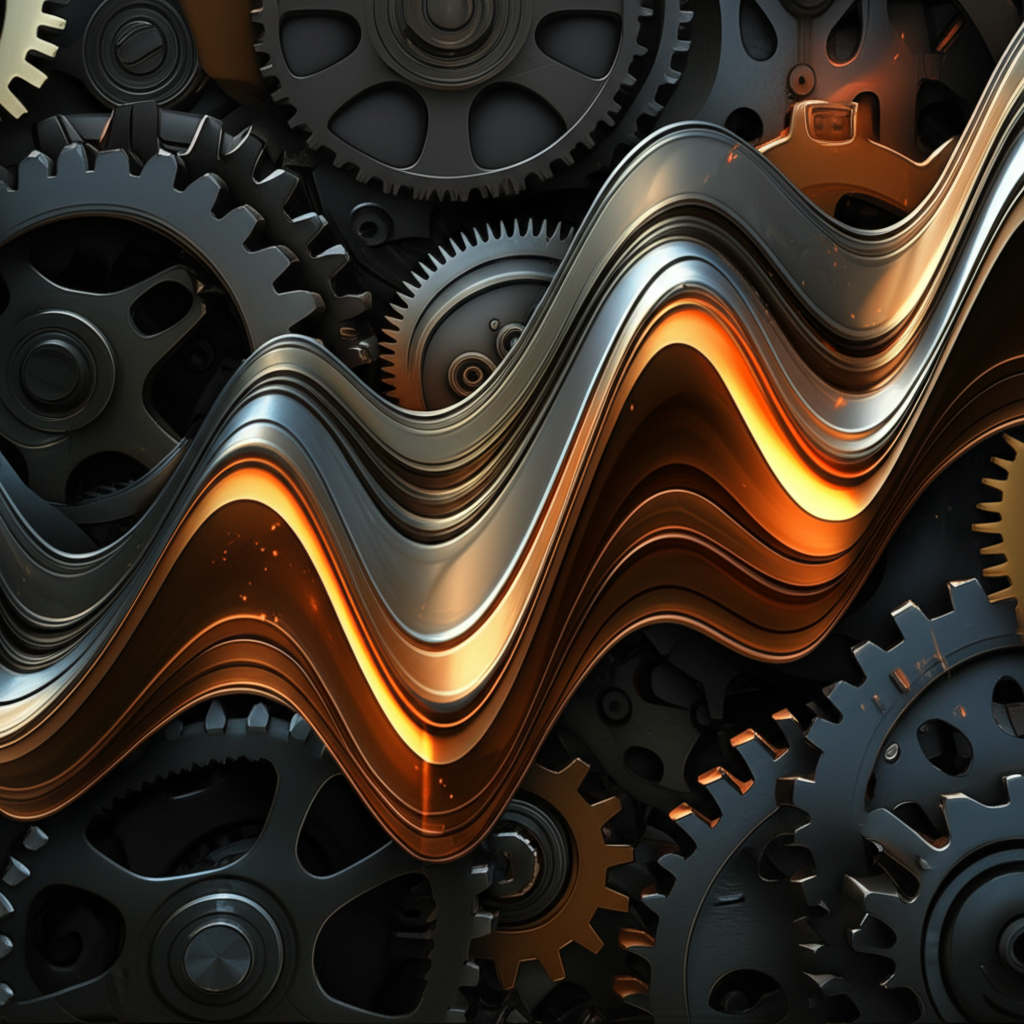 conceptual art showing the link between raw material market prices and forging