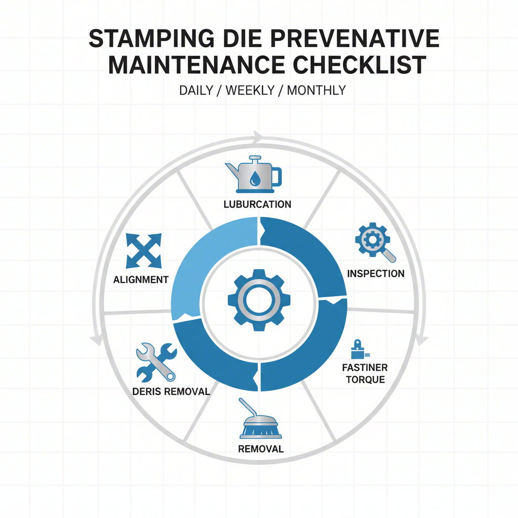 key elements of a stamping die preventative maintenance program