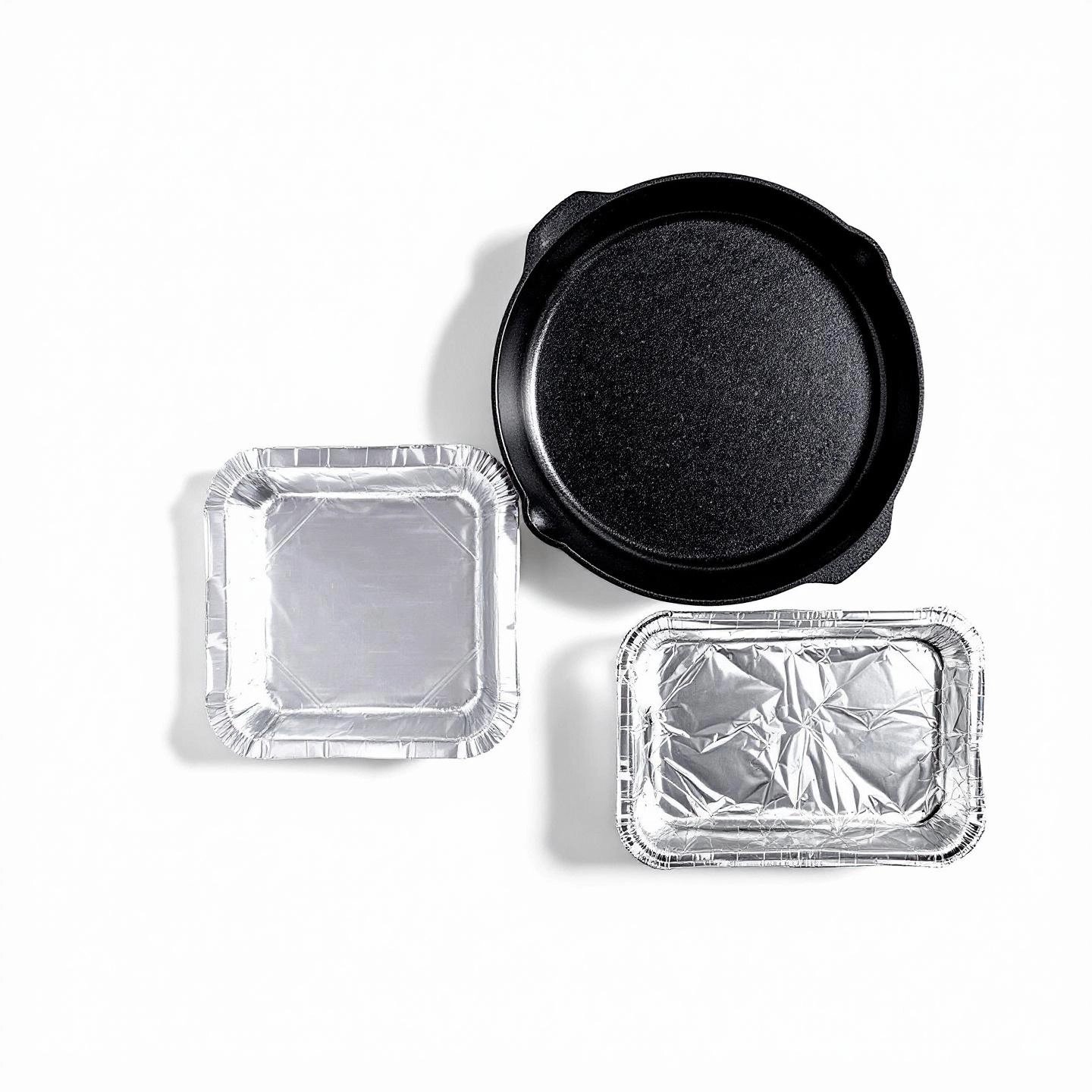 comparison of cast anodized and disposable aluminum pans