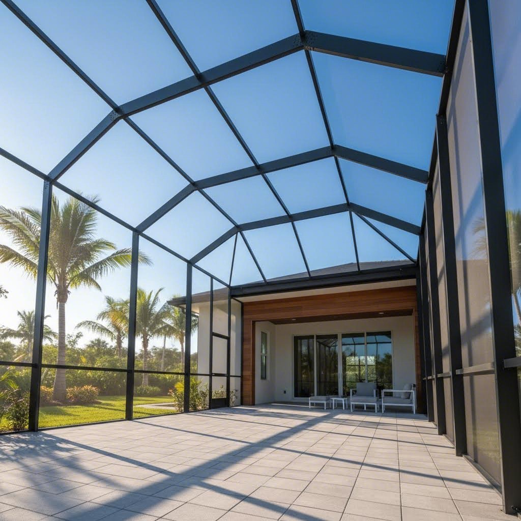 quality aluminum extrusions create durable long lasting screen enclosures for outdoor living spaces