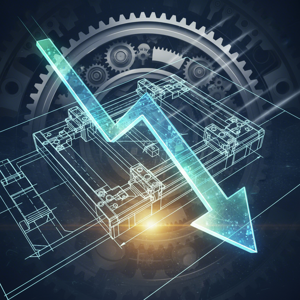 conceptual art of cost reduction strategies in automotive die manufacturing