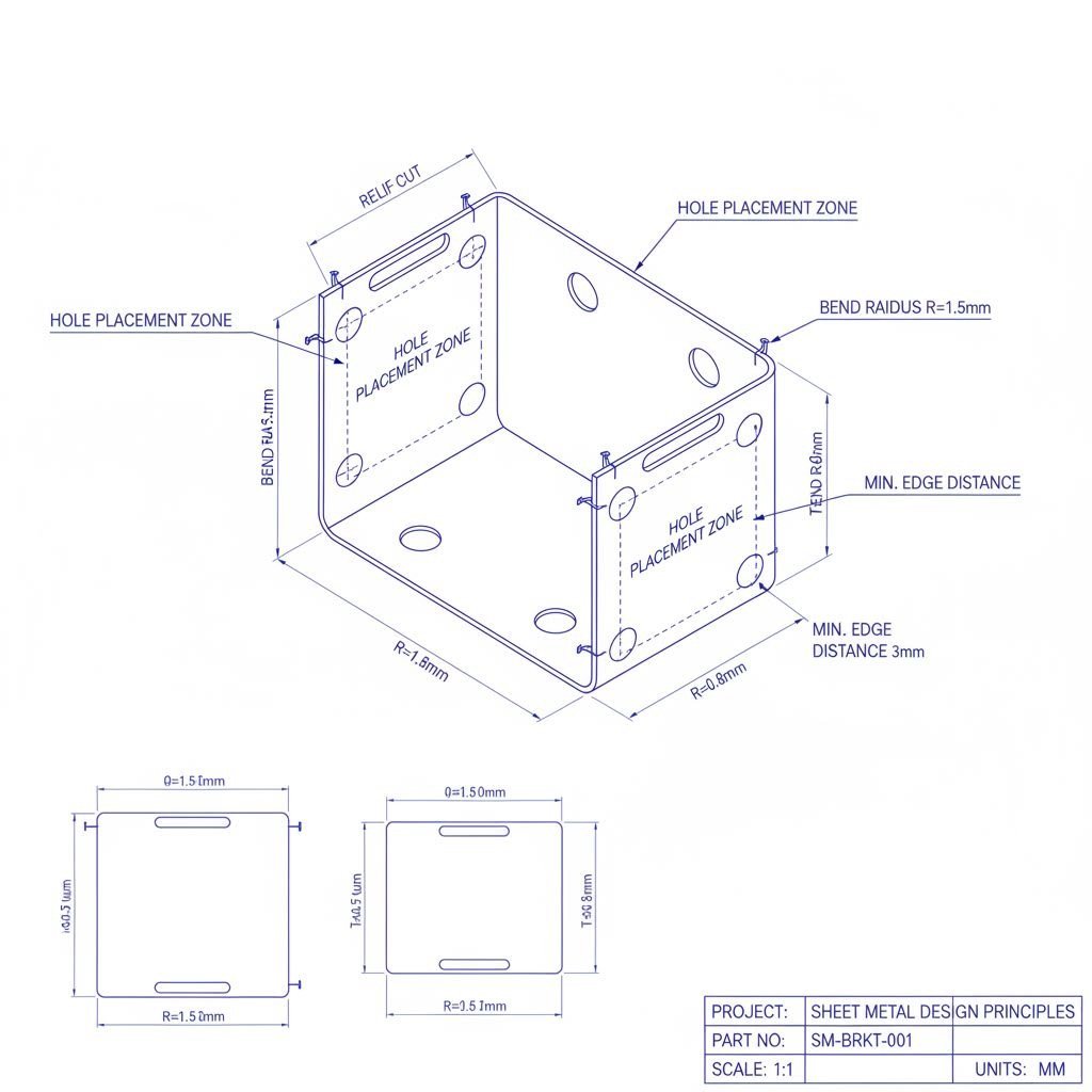 essential design guidelines for manufacturing ready sheet metal parts