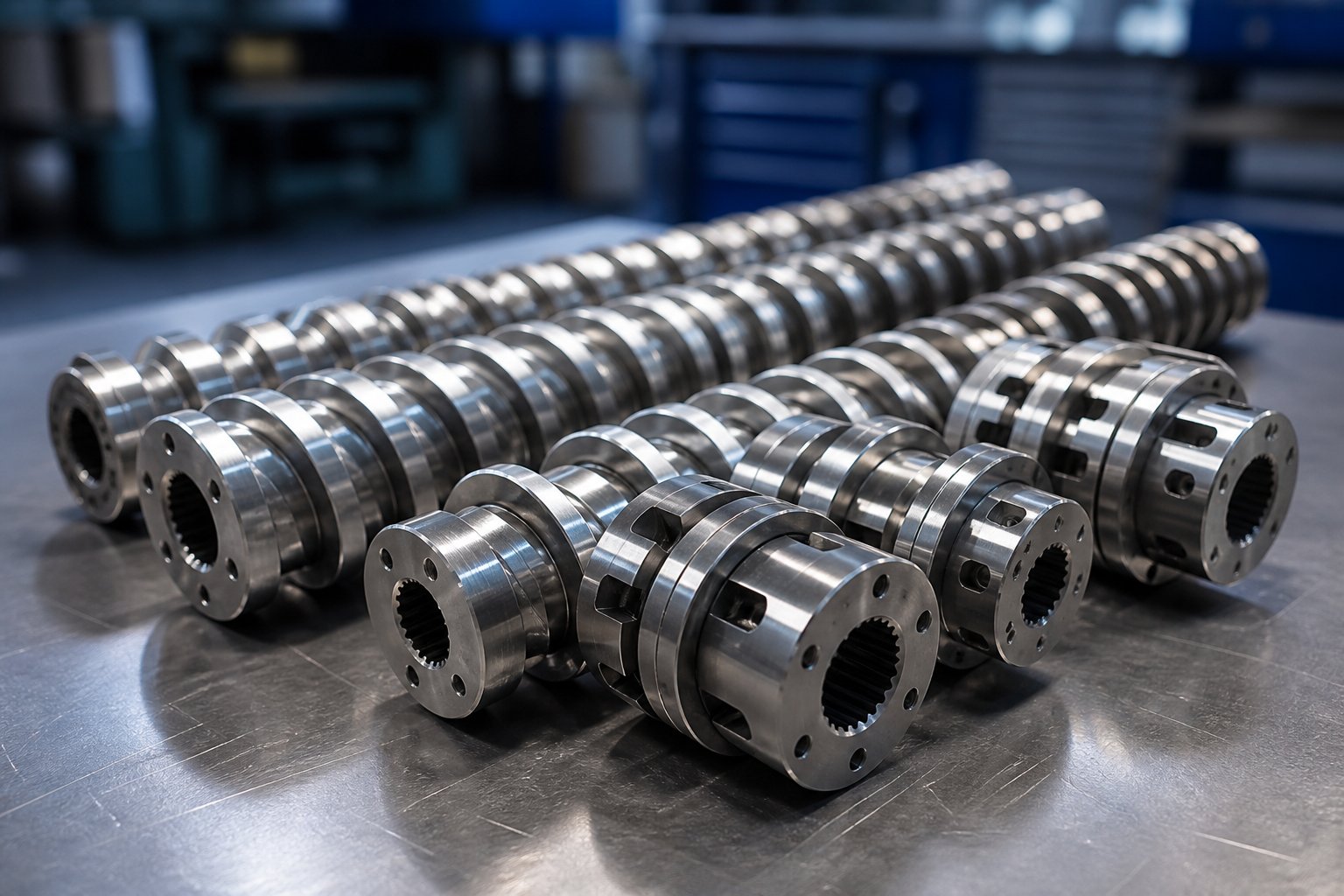 modular screw elements %E2%80%94 conveying segments and kneading blocks %E2%80%94 determine mixing intensity and process performance