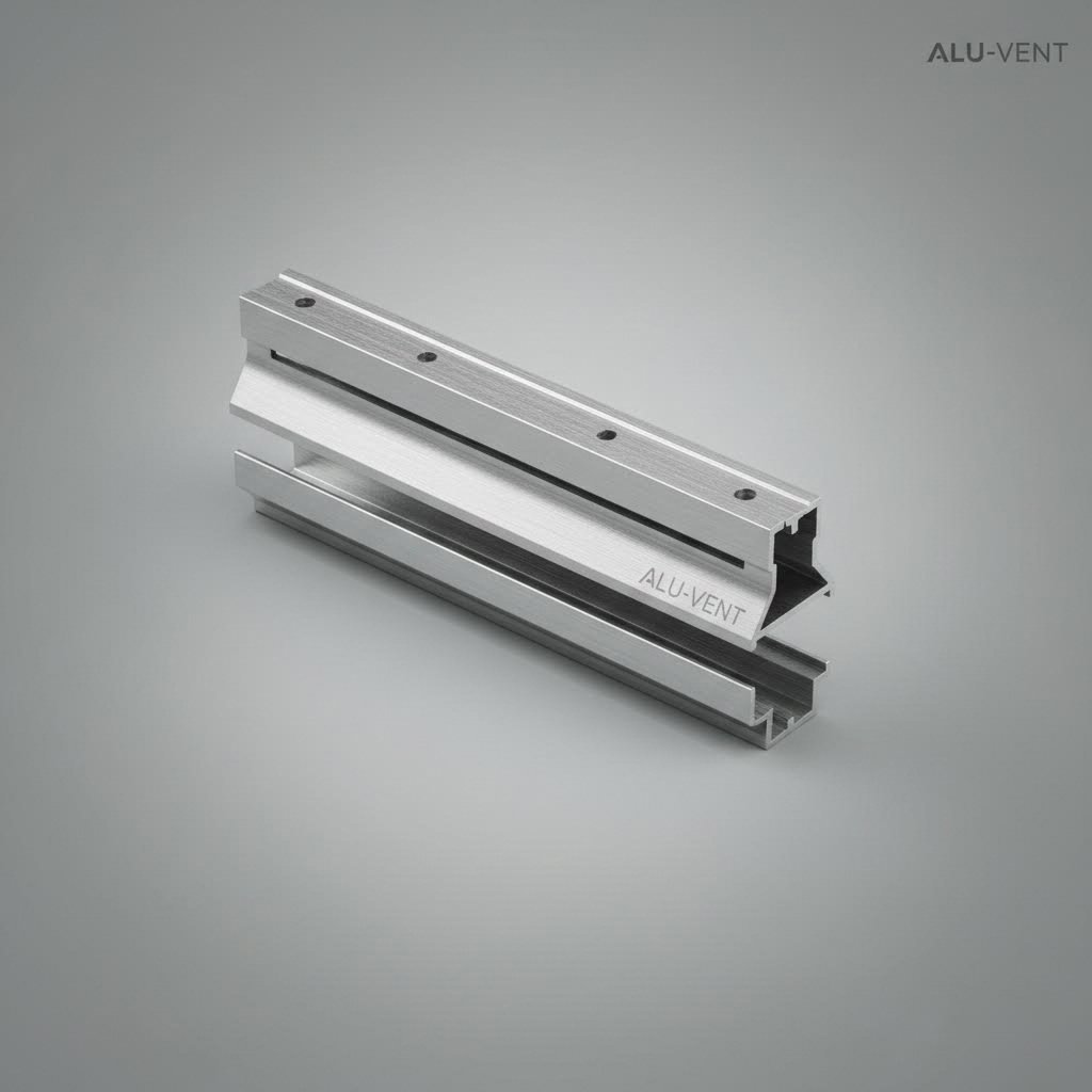 quality aluminium trickle vent showing durable construction and sleek profile