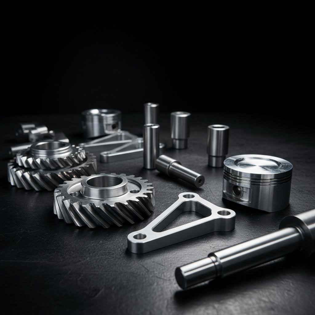 precision cnc machined automotive components ready for assembly