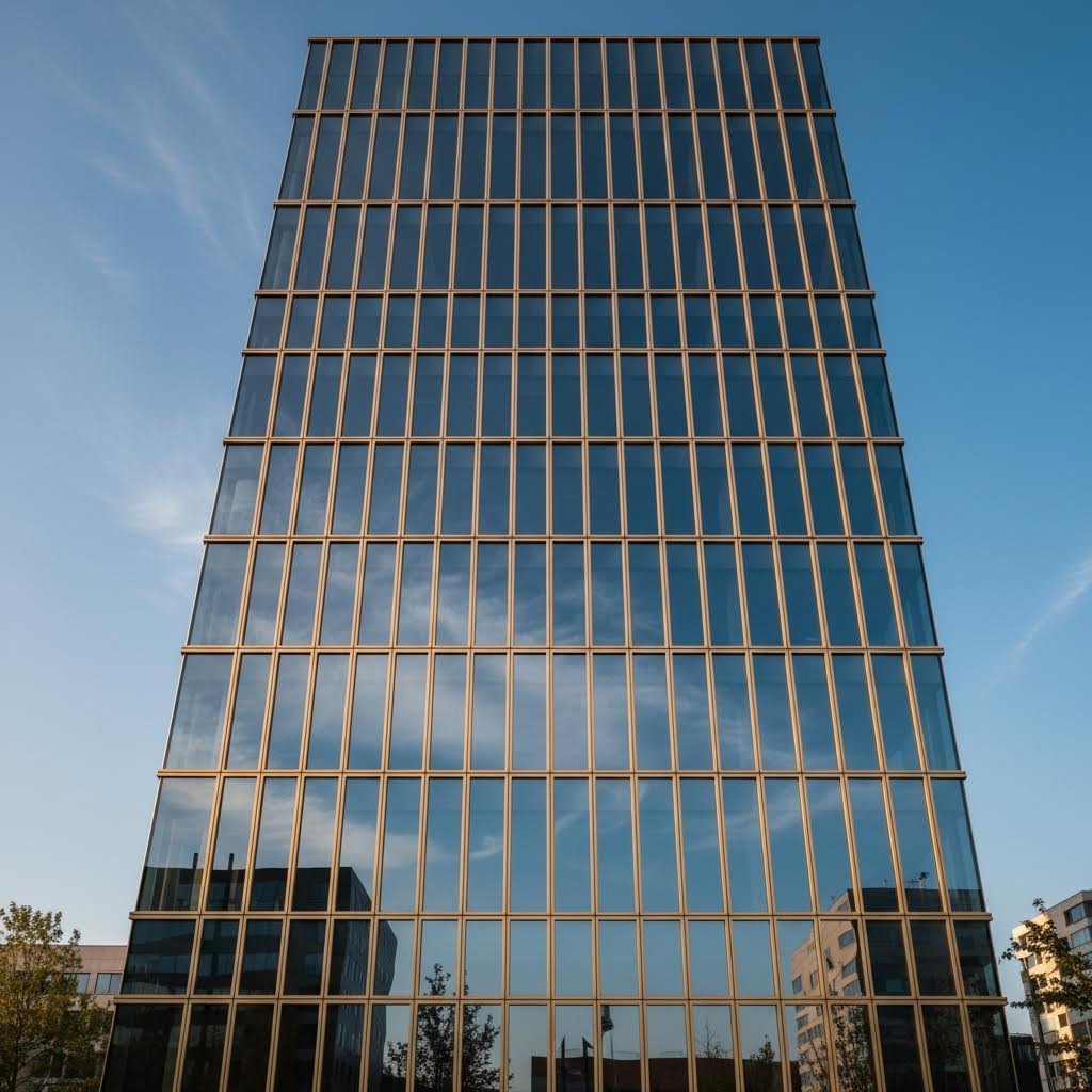 aluminum curtain wall systems demonstrate architectural applications of fabricated extrusion profiles