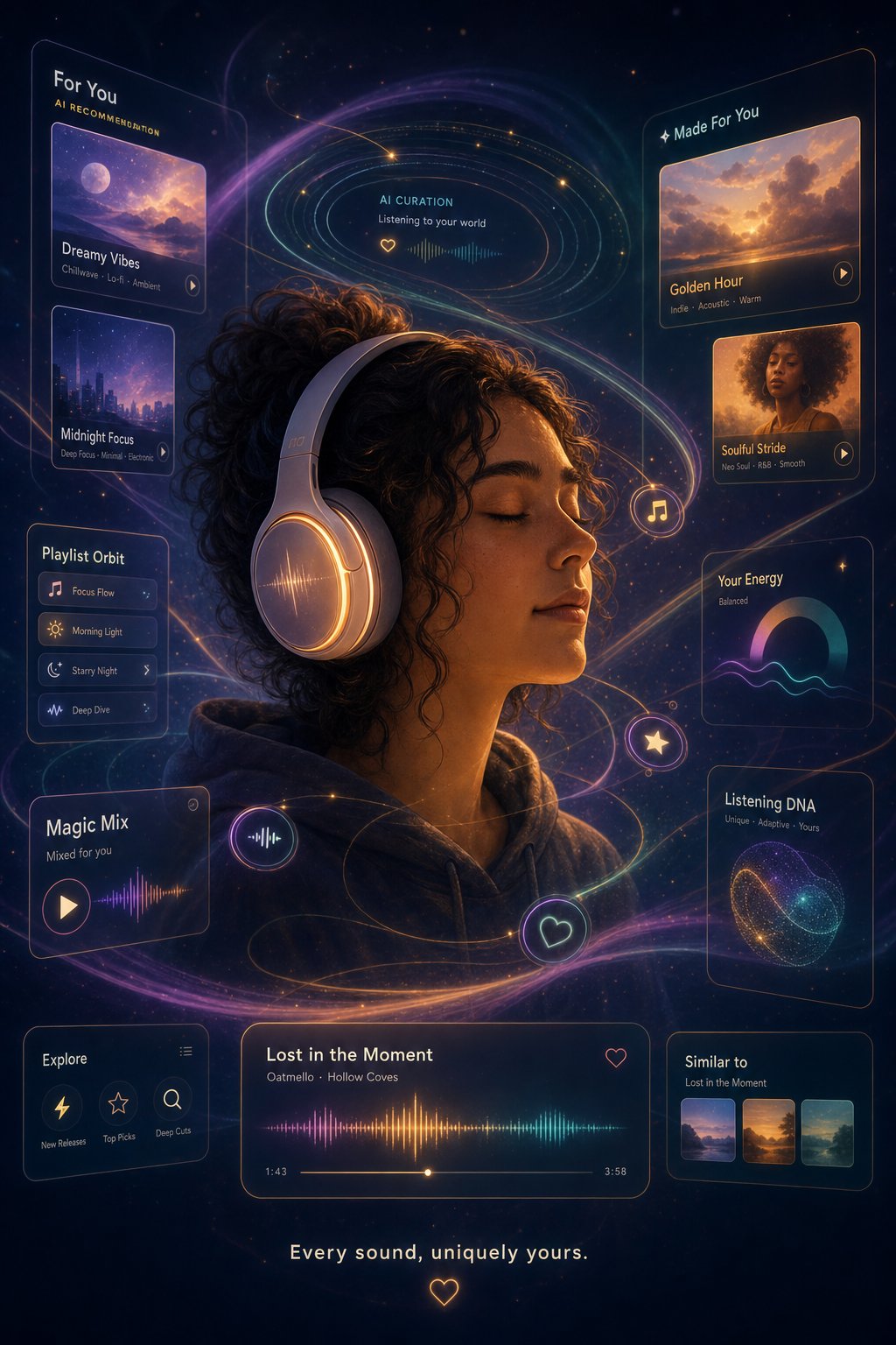 ai powered discovery systems now personalize music recommendations based on mood context and sonic preferences in real time