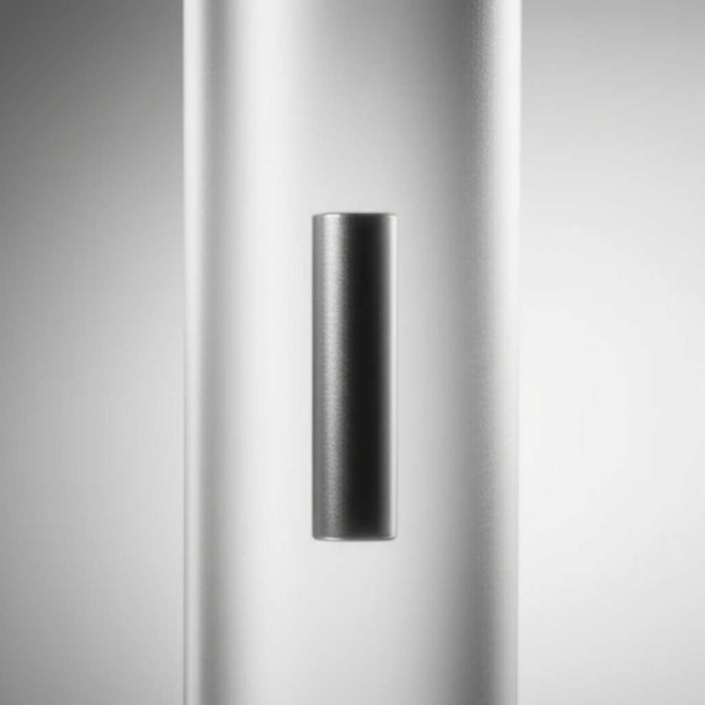 a magnet slows as it falls through an aluminum tube demonstrating eddy current effects without magnetic attraction