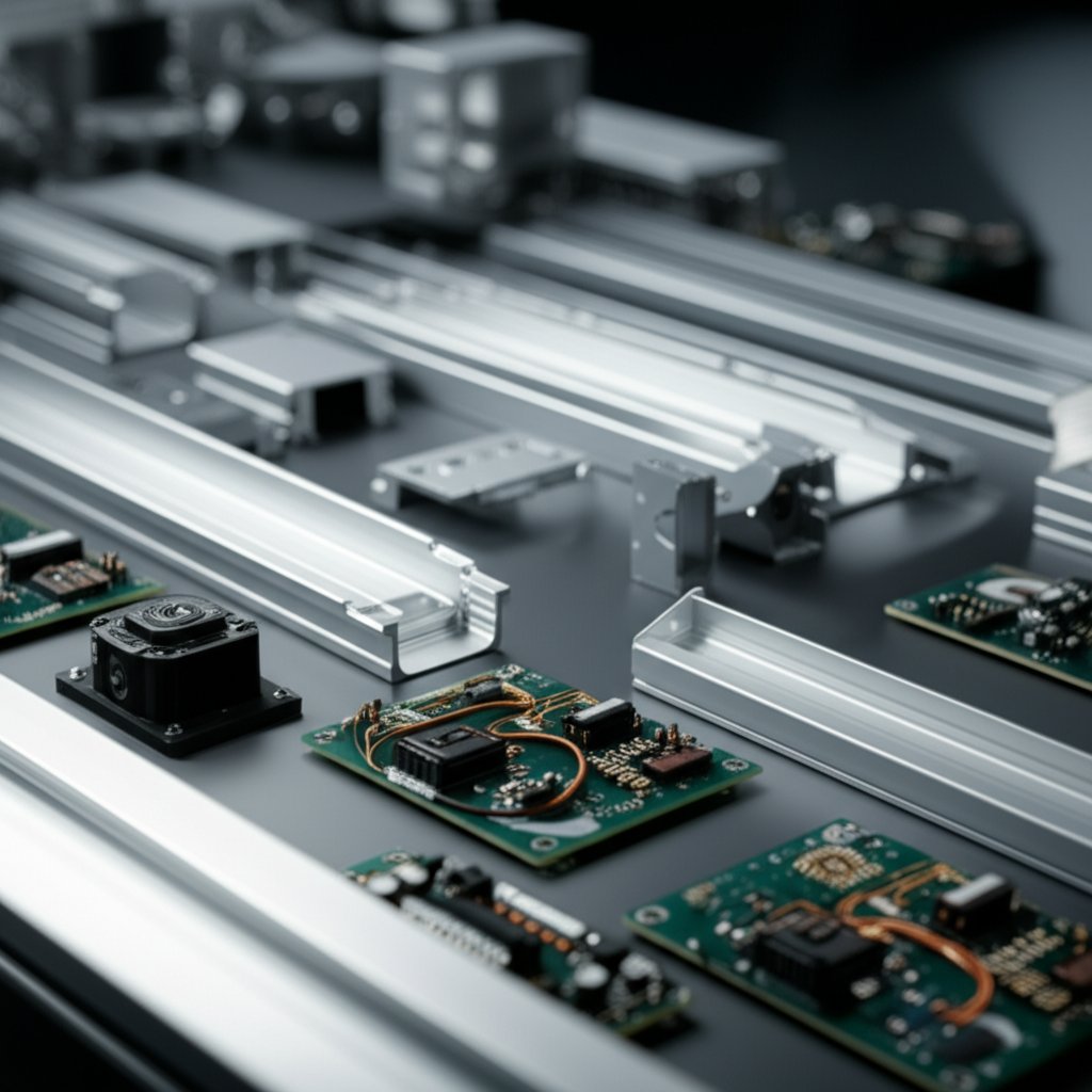 aluminum extrusions used in automotive assemblies provide non magnetic solutions for sensor safe designs