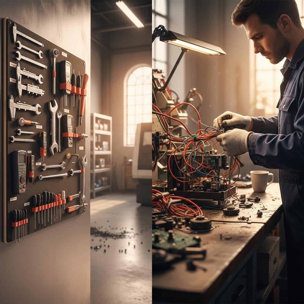 choosing between in house maintenance and professional cnc repair depends on task complexity and risk level