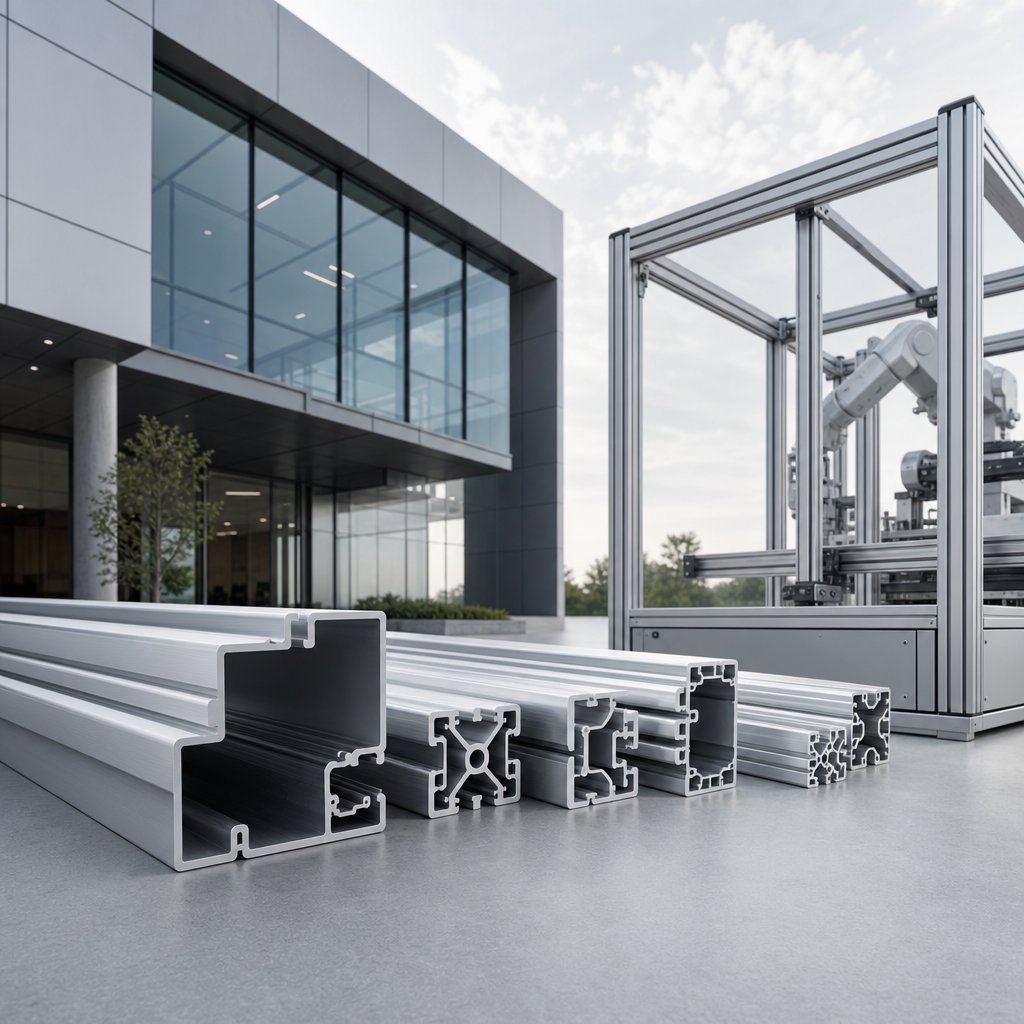 aluminum extrusion profiles for architectural and industrial use