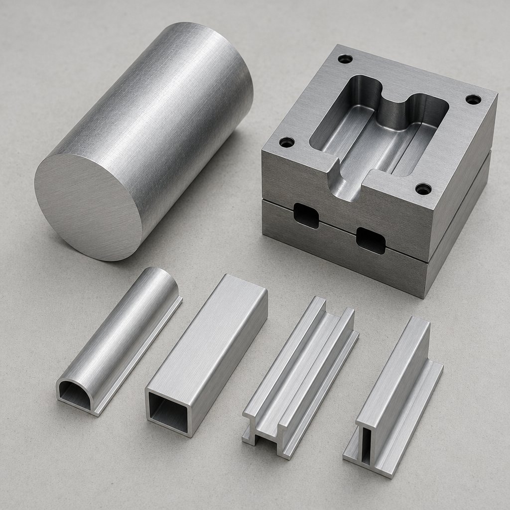 billet die and profile concepts in aluminum extrusion