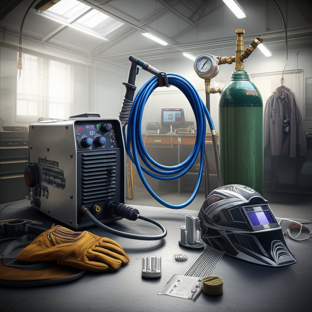essential gtaw welding equipment and safety gear for aluminum projects