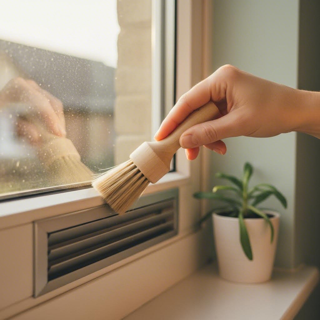 regular cleaning every three to six months keeps trickle vents performing at their best