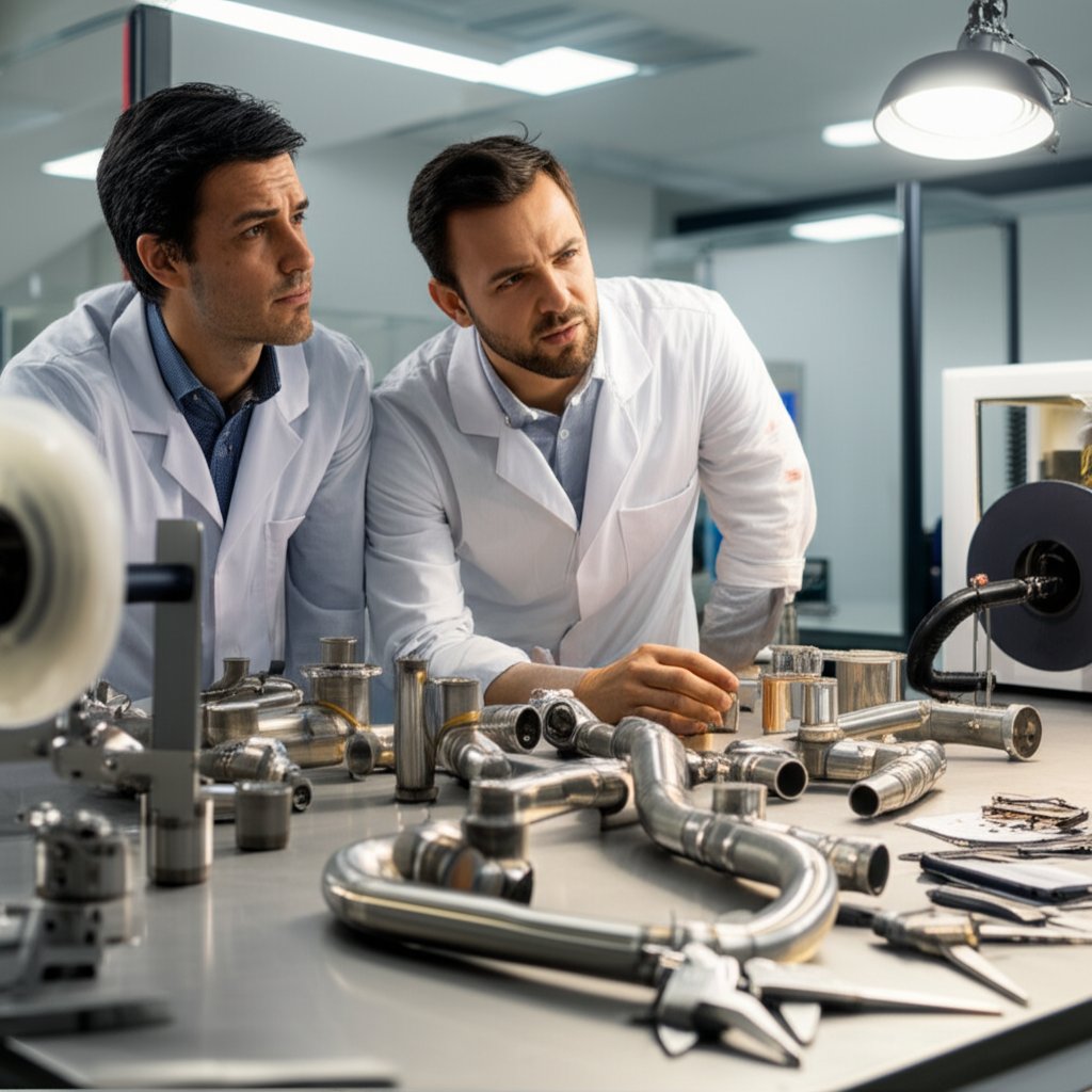 rapid prototyping and expert support for stainless steel parts