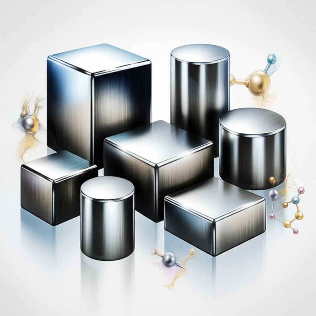 visual comparison of key austenitic stainless steel grades