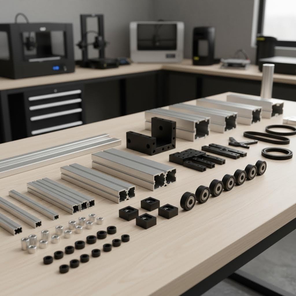 quality aluminum extrusions and compatible hardware form the foundation for successful builds