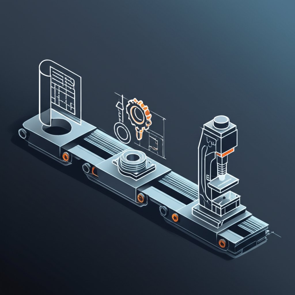 step by step workflow from part print to production ready stamping die
