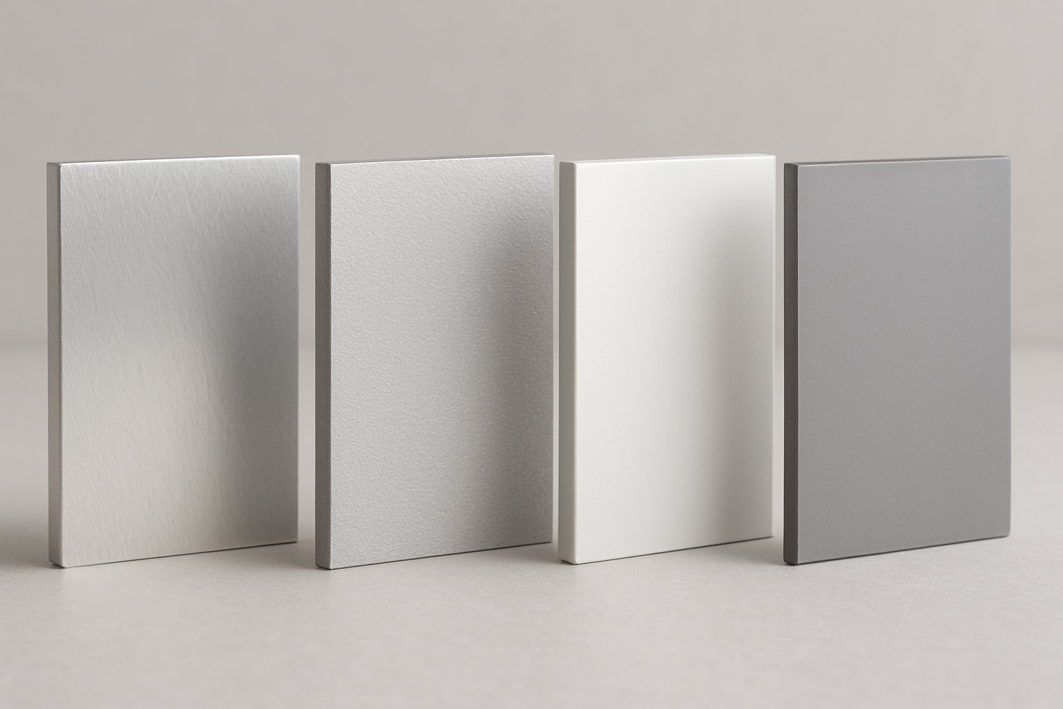 visual differences between anodized and lookalike finishes