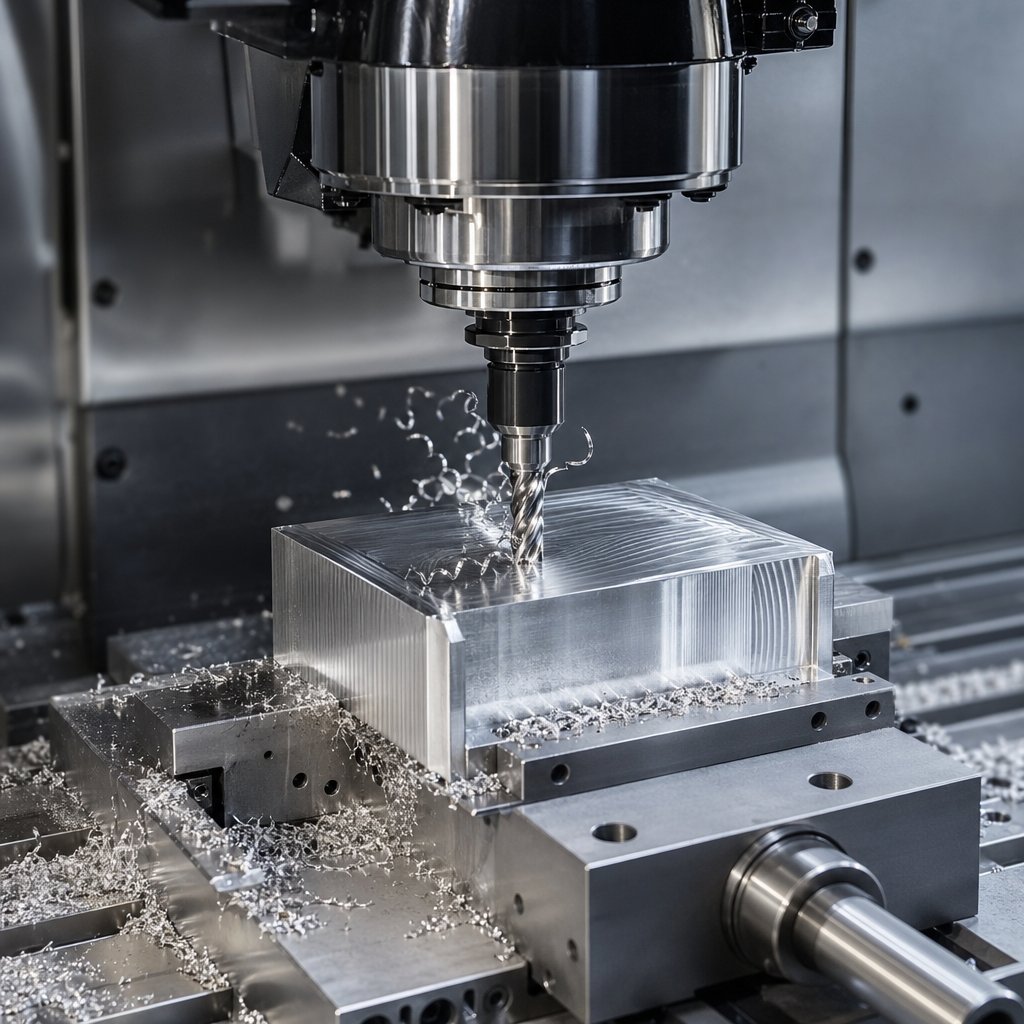 aluminum cnc machining in a modern milling setup
