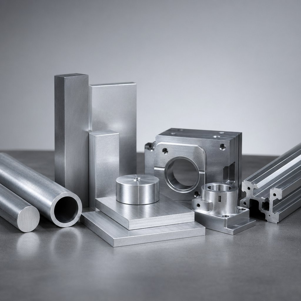 aluminum stock and machined parts for alloy selection