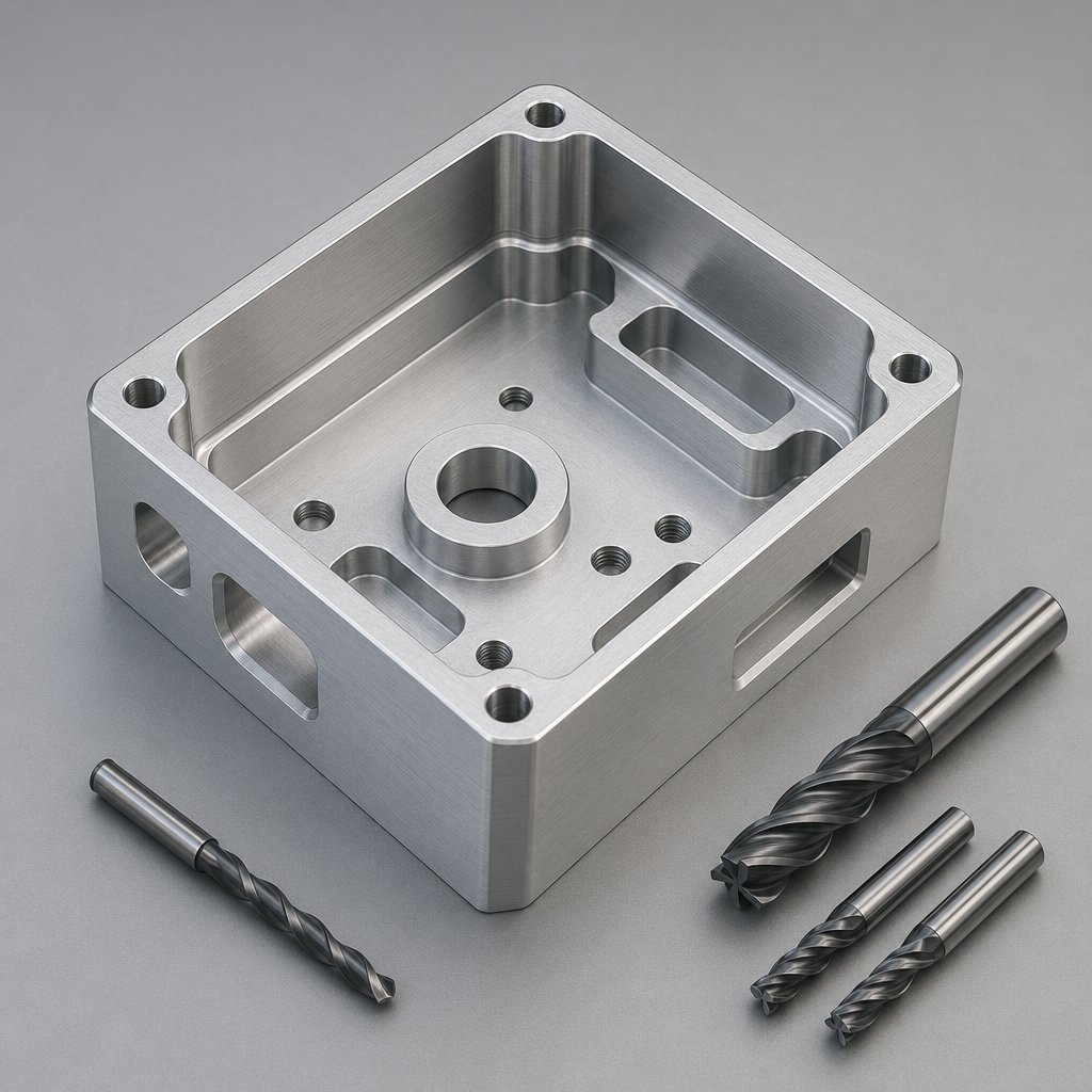 dfm friendly aluminum part geometry for easier machining