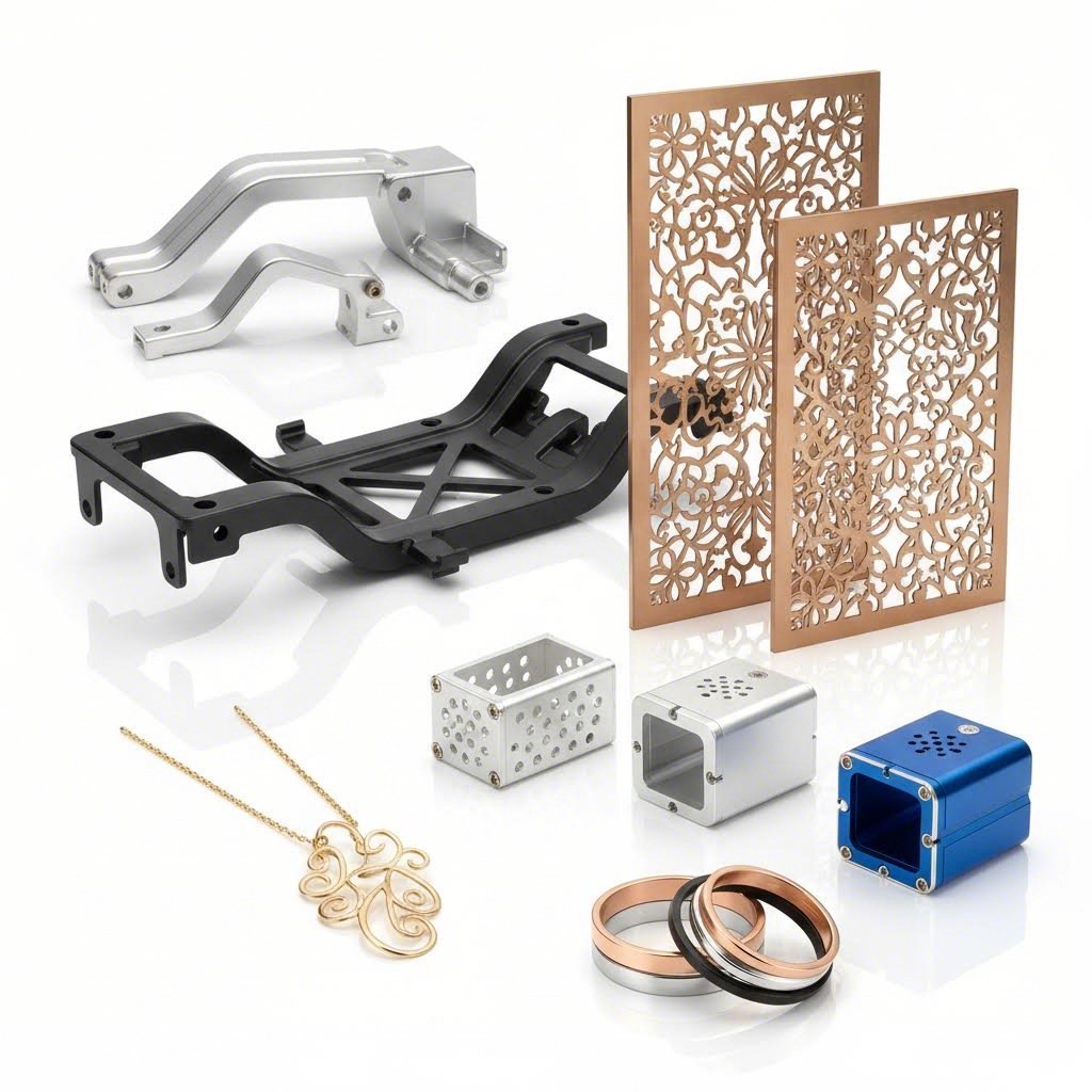 diverse laser cut applications spanning automotive architectural and creative industries
