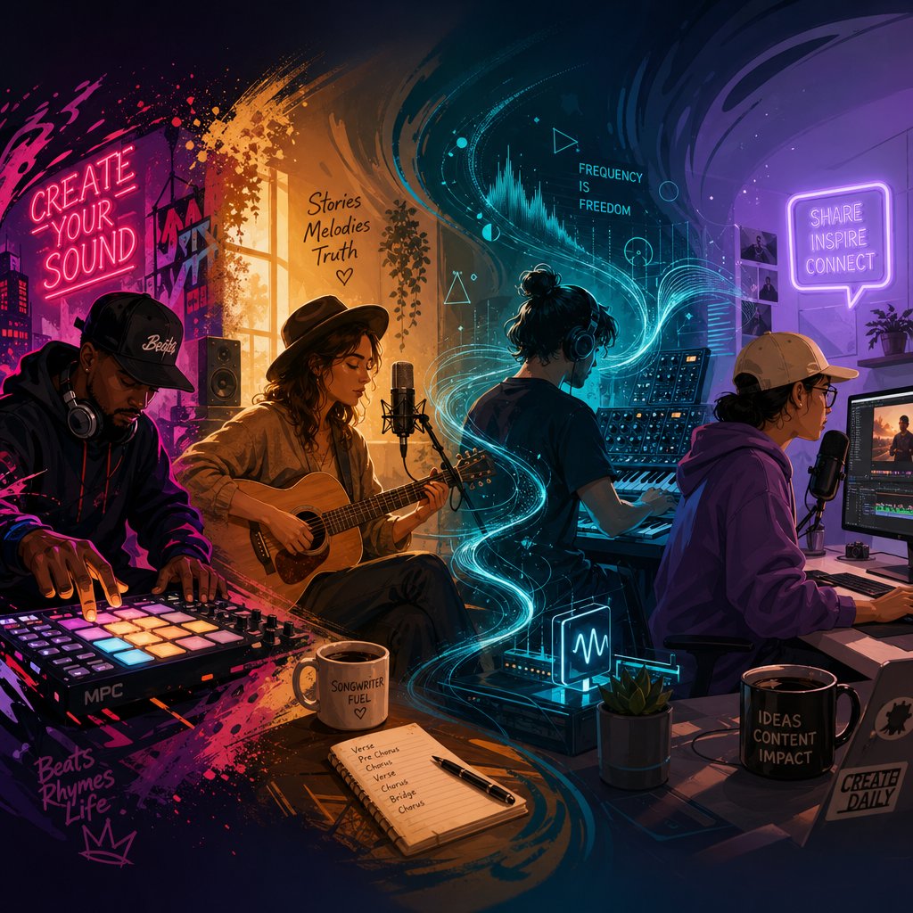 different music genres and creative goals each call for a different type of production app