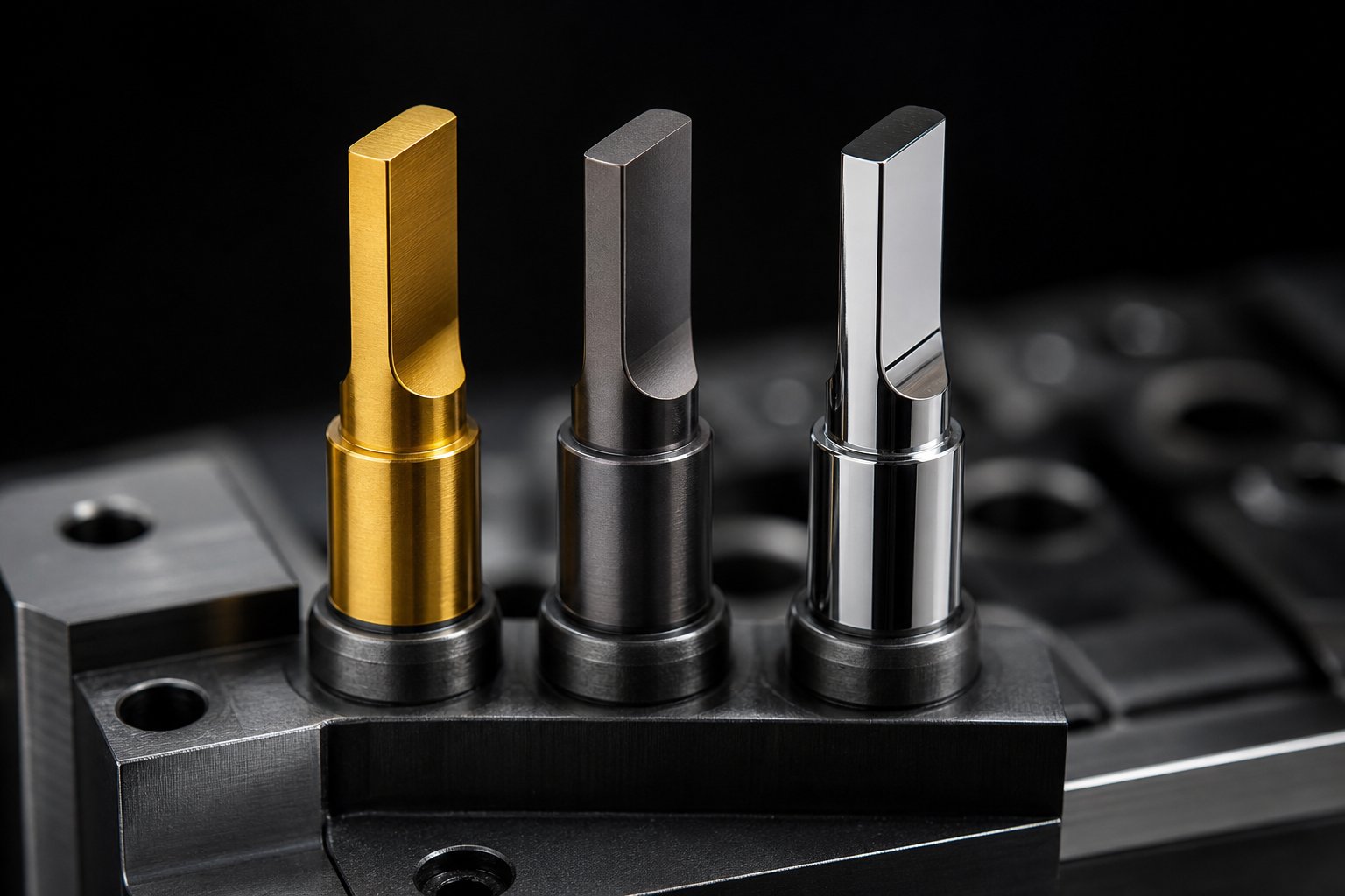 info-1-1 stamping die punches with different pvd coatings including tin tialn and dlc for targeted wear resistance
