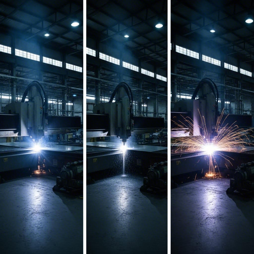 industrial cutting technologies including laser waterjet and plasma systems