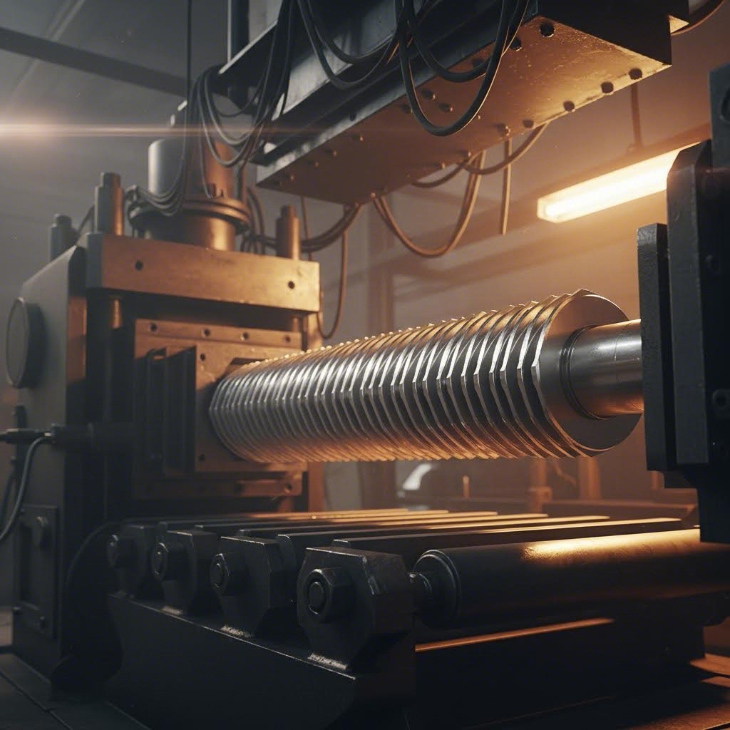 serrated aluminum tube extrusion process producing precision engineered profiles