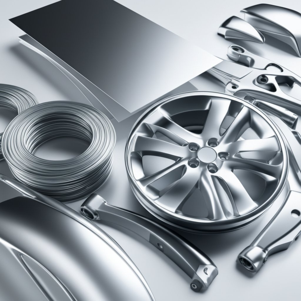 common aluminum alloy products used in different industries