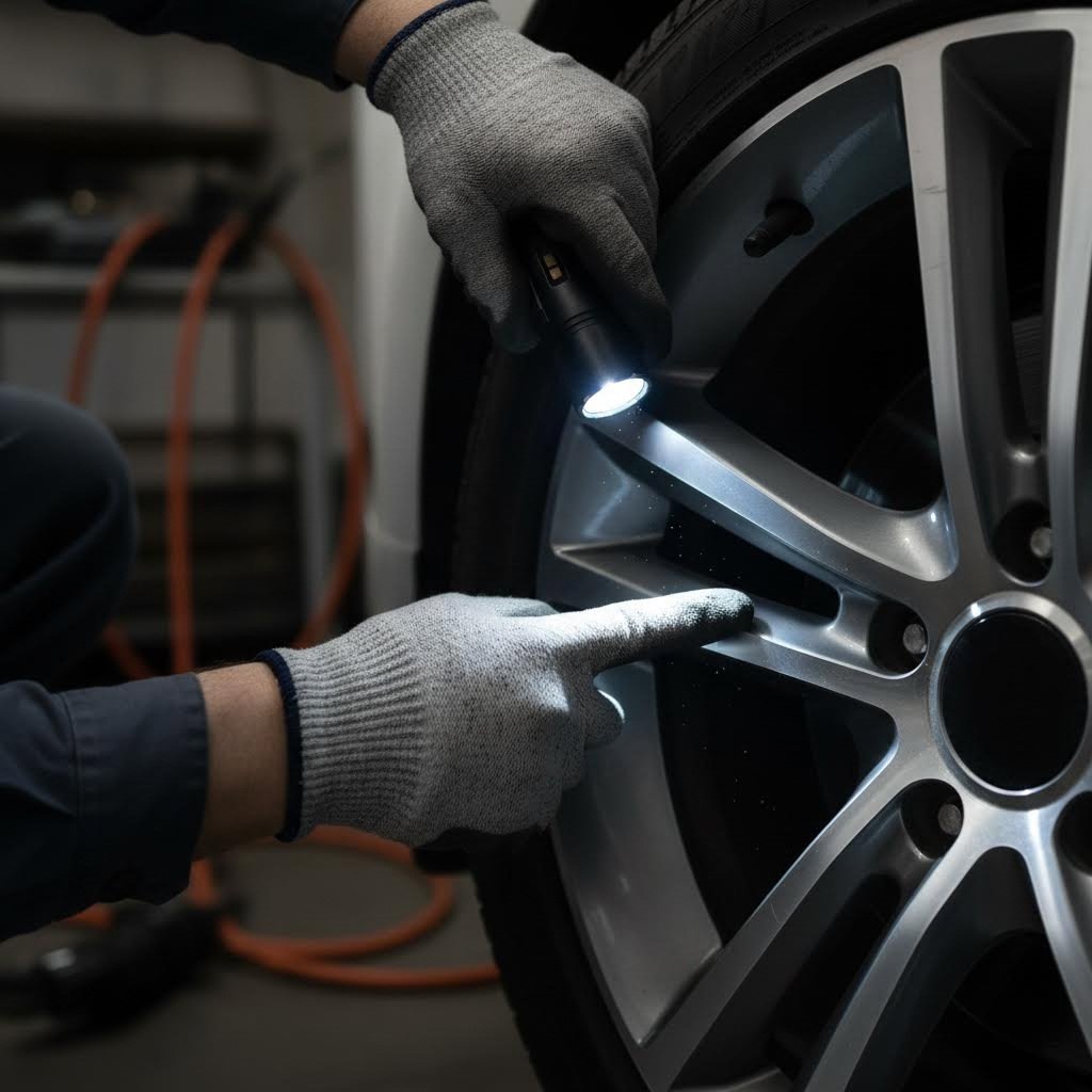 proper lighting and tactile inspection reveal hairline cracks often invisible in normal conditions