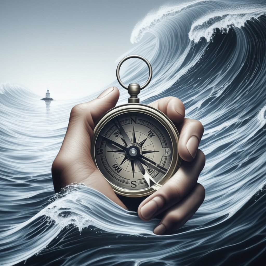 a metaphor for strategically navigating market price volatility