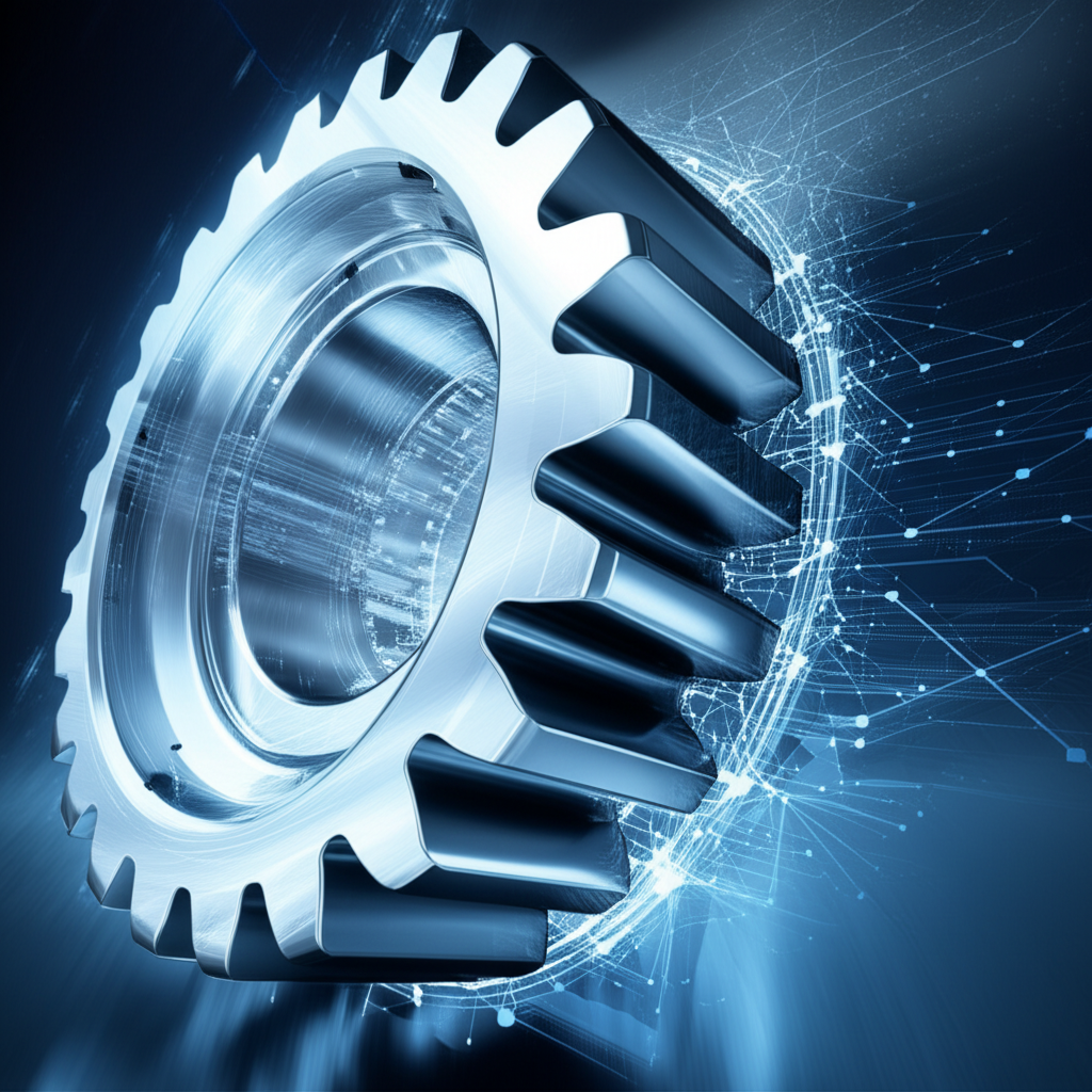 conceptual art of forging precision for automotive components