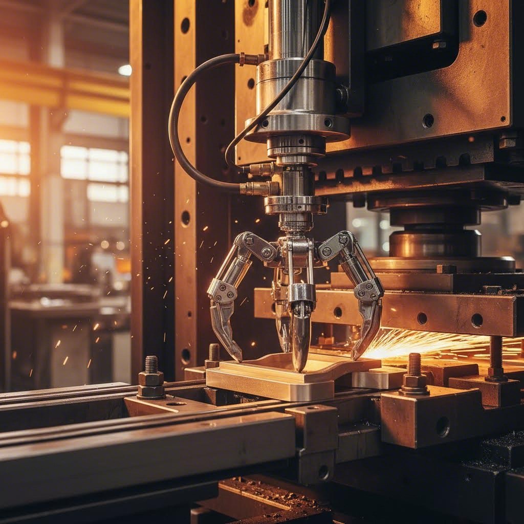 mechanical transfer systems move individual blanks between stations for complex forming operations