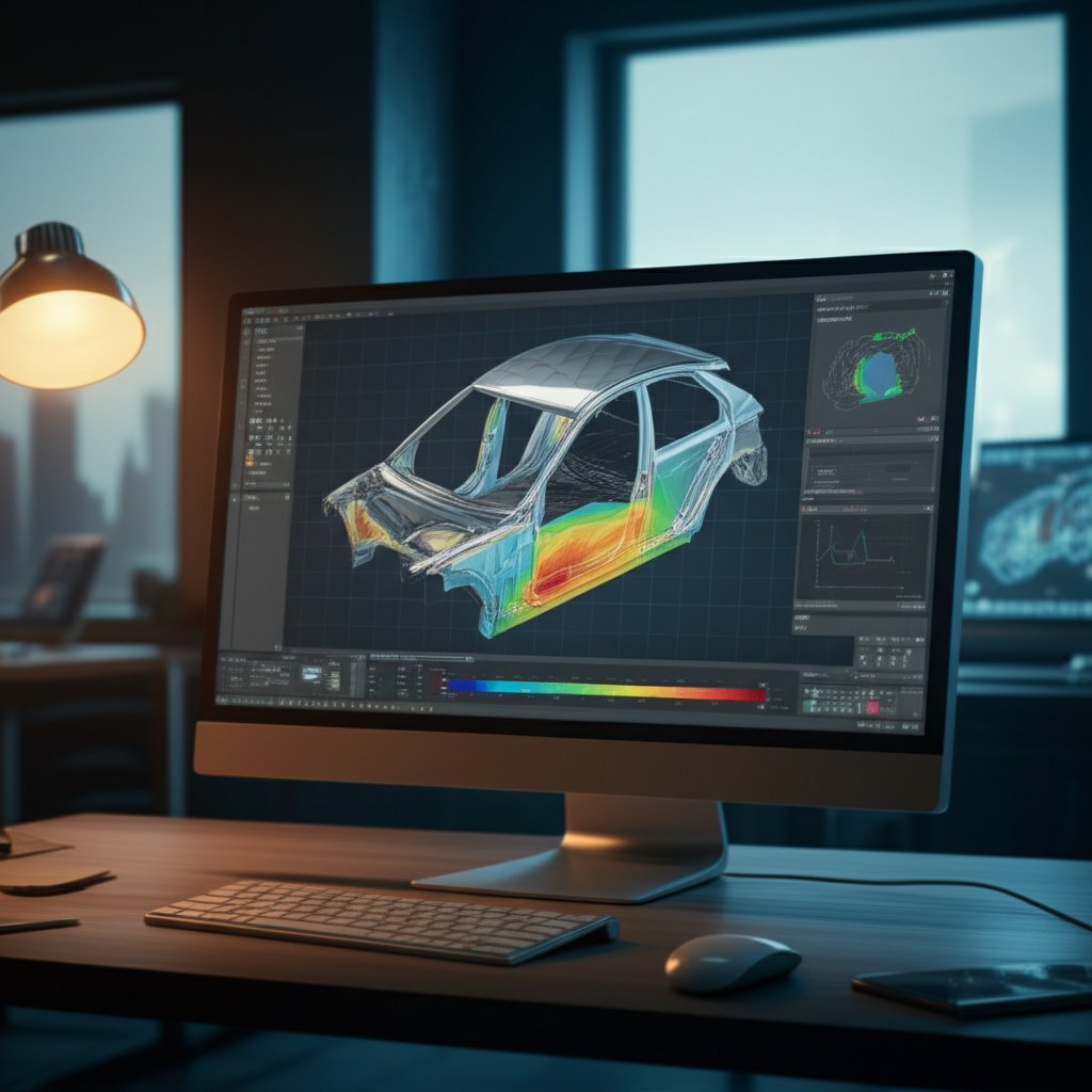 simulation software predicting aluminum stamping outcomes