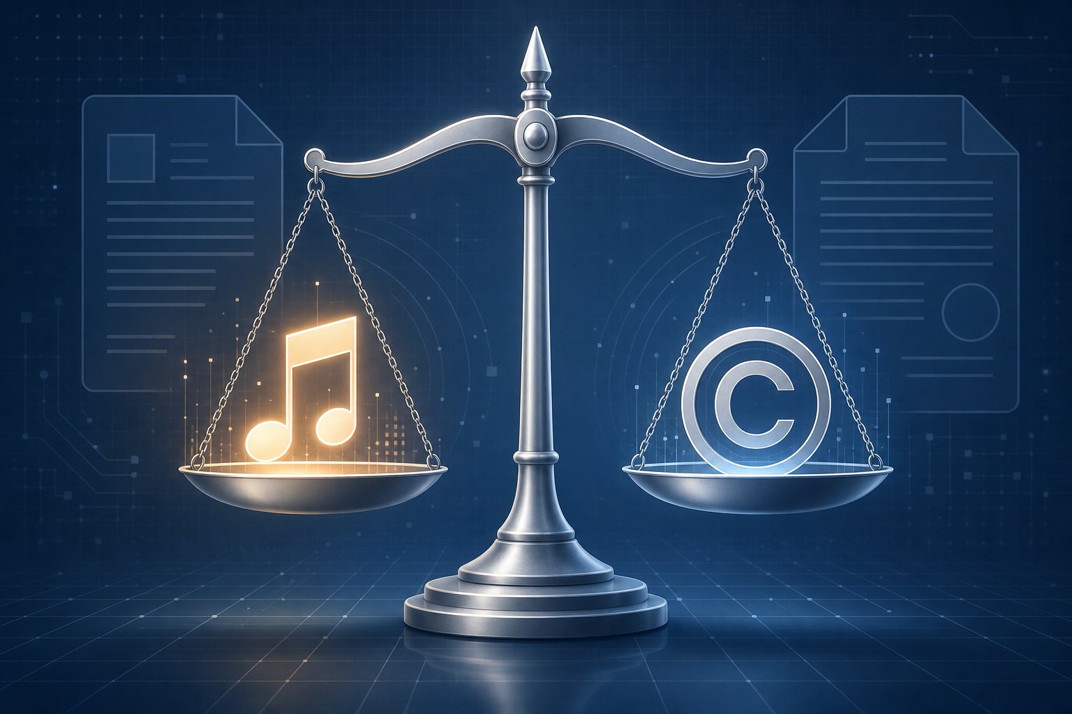 copyright protection for ai music depends on the level of human creative input throughout the generation process