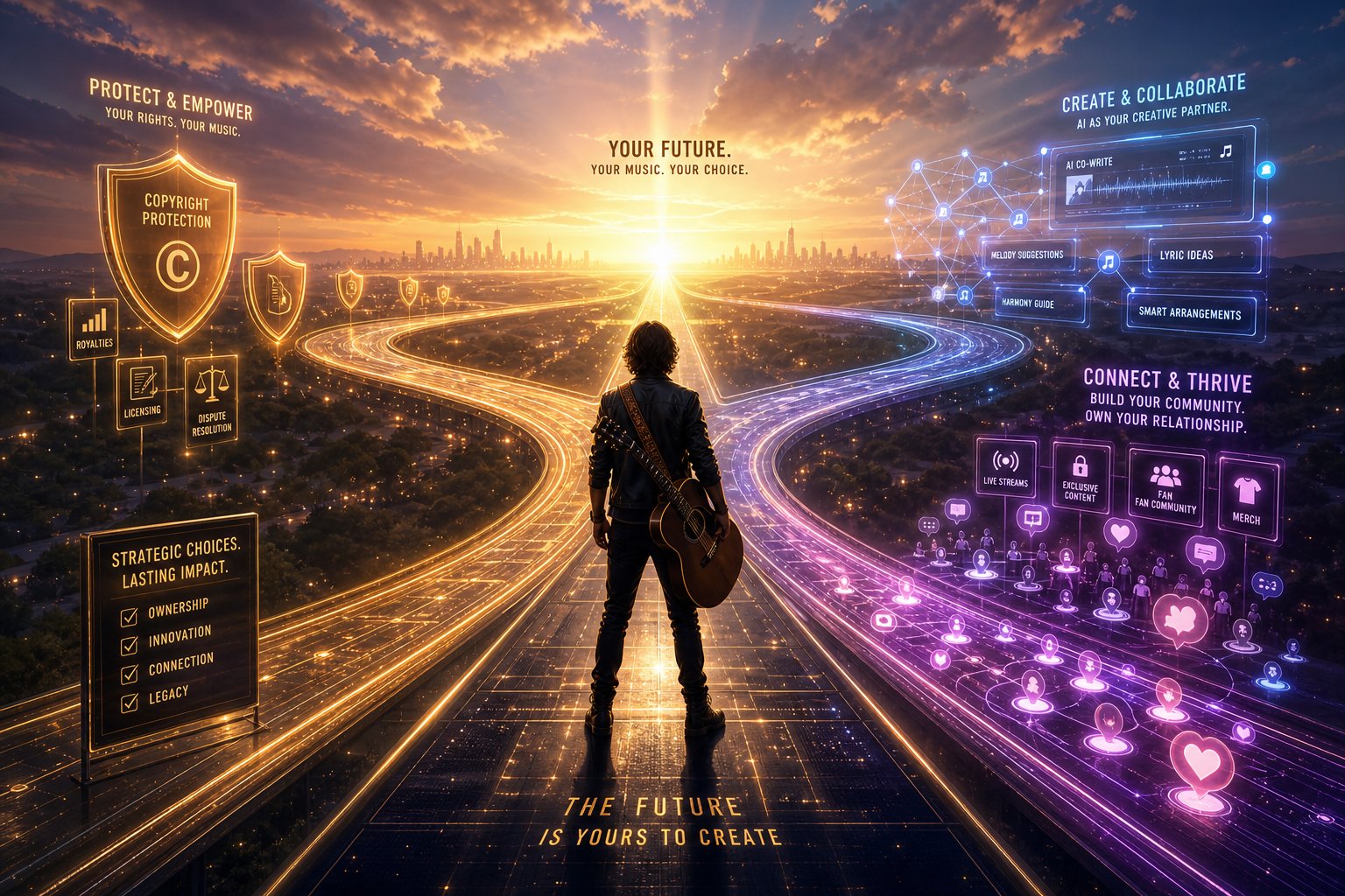 working musicians face strategic choices about how to integrate ai while protecting their creative identity