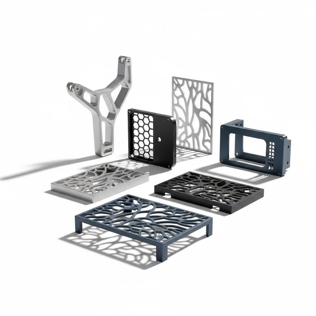 diverse laser cut metal components for automotive aerospace and industrial applications