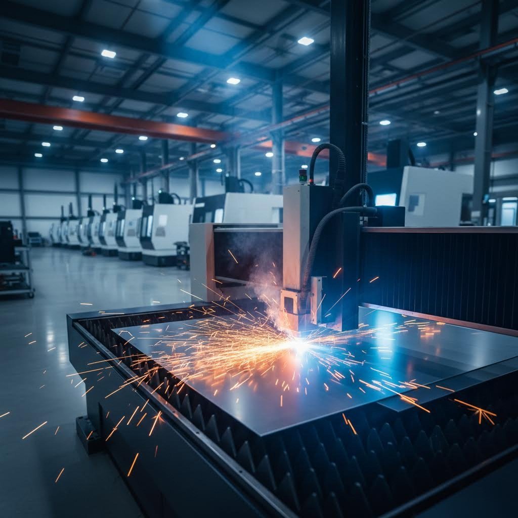 modern factory sheet metal operations combine precision laser cutting with automated production systems
